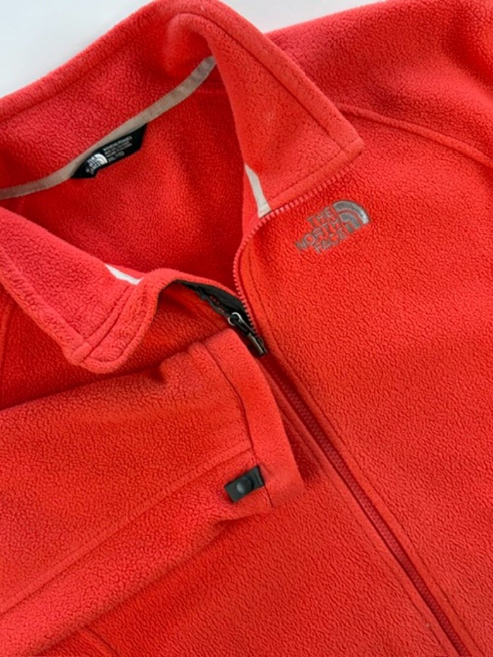 The North Face Fleece Peach Full Zip Cinch Waist Women's Size XXL T201